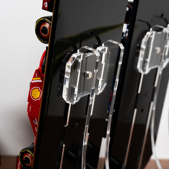 Wall Mountable Display Plinth for LEGO® Speed Champions: Formula 1 Range