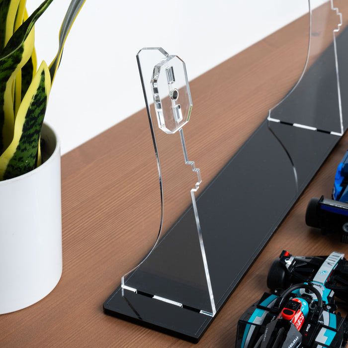 Wall Mountable Display Stand for 10 x LEGO® Speed Champions: Formula 1 Range