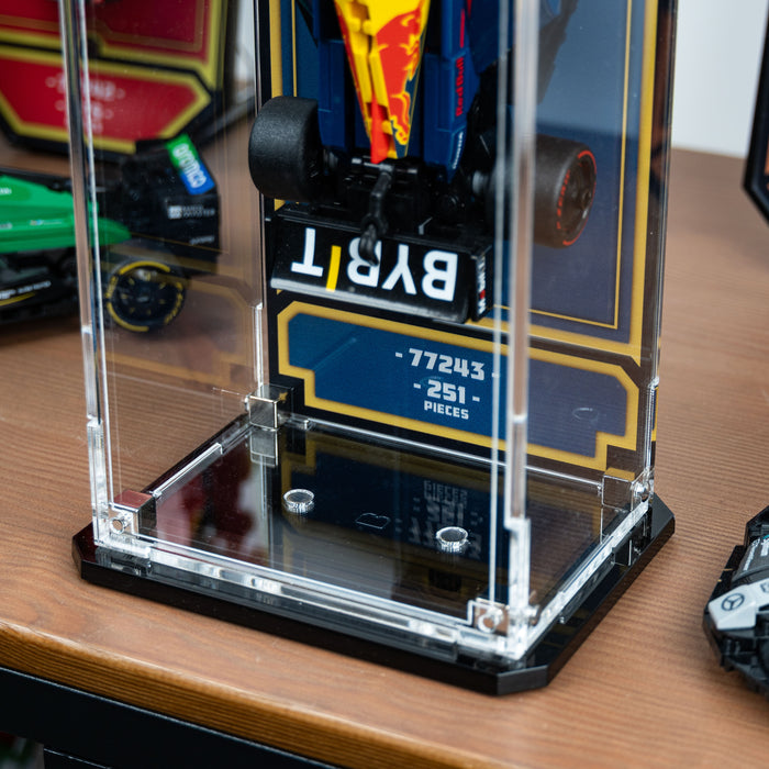 Wall Mountable Display Case for LEGO® Speed Champions: Formula 1 Range