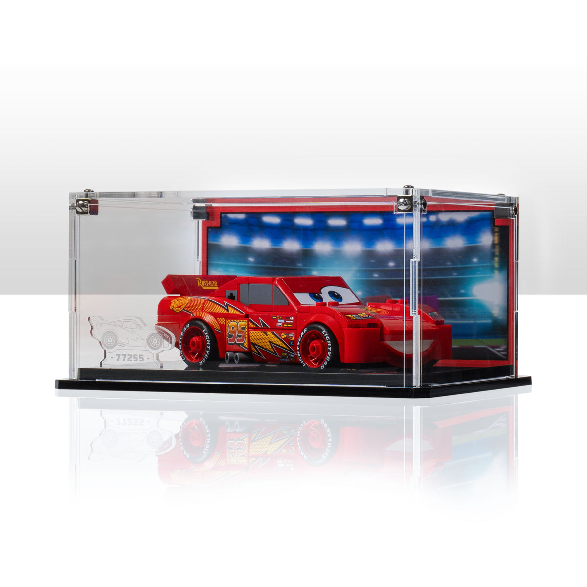 Display Case for LEGO Disney Speed Champions Lightning McQueen