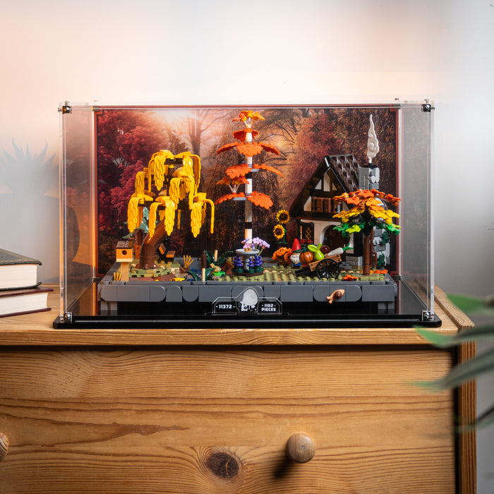 Display Case for LEGO® Icons: Autumn Cottage Garden (11372)