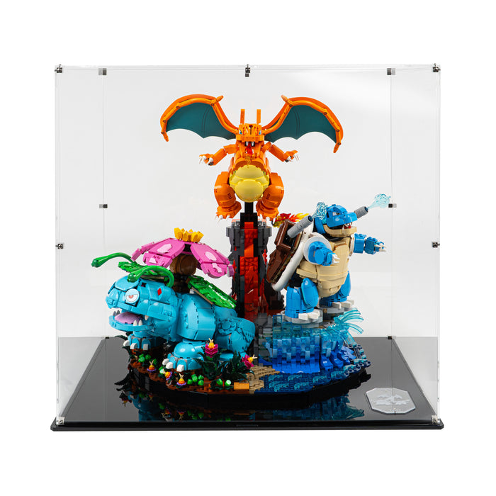 Display Case for LEGO® Pokémon™: Venusaur, Charizard and Blastoise (72153)