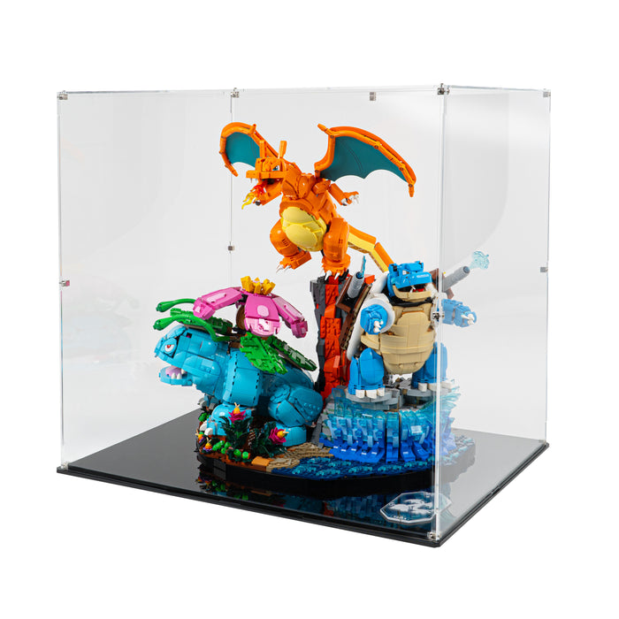 Display Case for LEGO® Pokémon™: Venusaur, Charizard and Blastoise (72153)