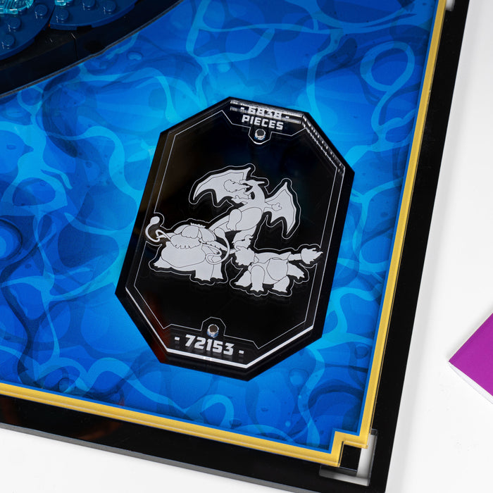 Display Case for LEGO® Pokémon™: Venusaur, Charizard and Blastoise (72153)