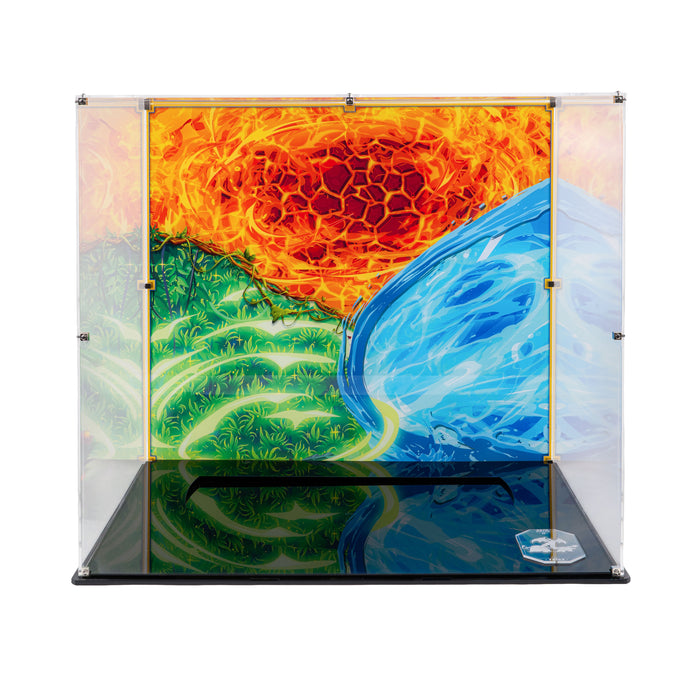 Display Case for LEGO® Pokémon™: Venusaur, Charizard and Blastoise (72153)