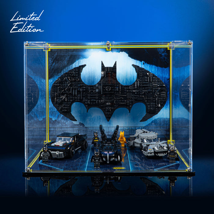 Limited Edition Display Case for LEGO® Batman™ Logo & Cars (76330) (76332) (76333) (76331)