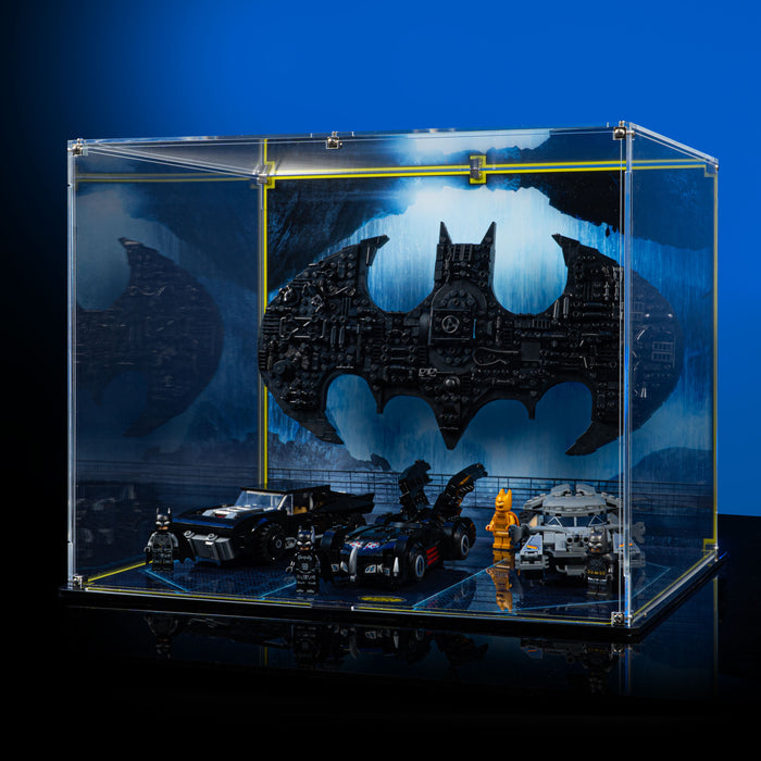Limited Edition Display Case for LEGO® Batman™ Logo & Cars (76330) (76332) (76333) (76331)