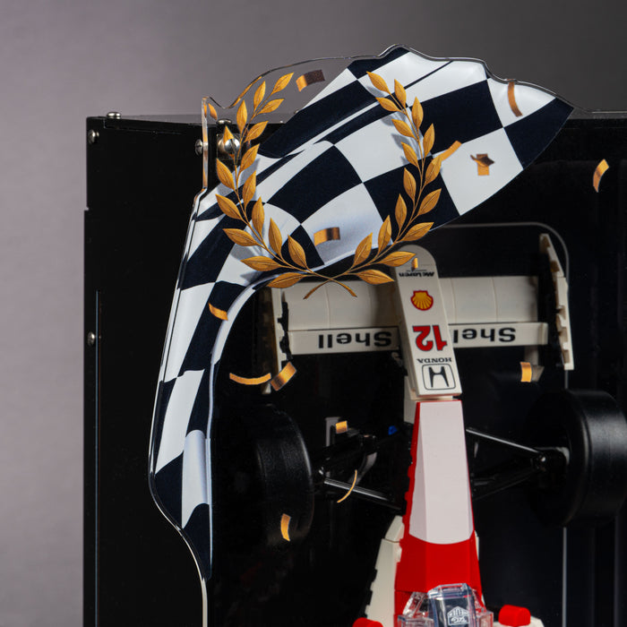 Limited Edition Wall Mountable Display Case for LEGO® Icons: F1 Legends (10330, 10353, 11375)