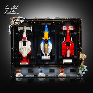 Limited Edition Wall Mountable Display Case for LEGO® Icons: F1 Legends (10330, 10353, 11375)