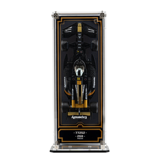 Wall Mountable Display Case for LEGO® Speed Champions: Formula 1 Range