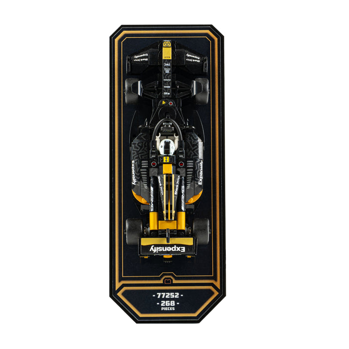 Wall Mountable Display Plinth for LEGO® Speed Champions: Formula 1 Range