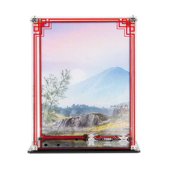 Display Case for LEGO® Ninja Character Display 15th Anniversary (71866)