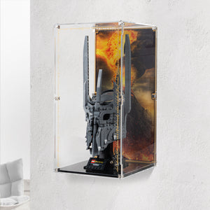 Wall Mounted Display Case for LEGO® The Lord of the Rings: Sauron's Helmet (11373)