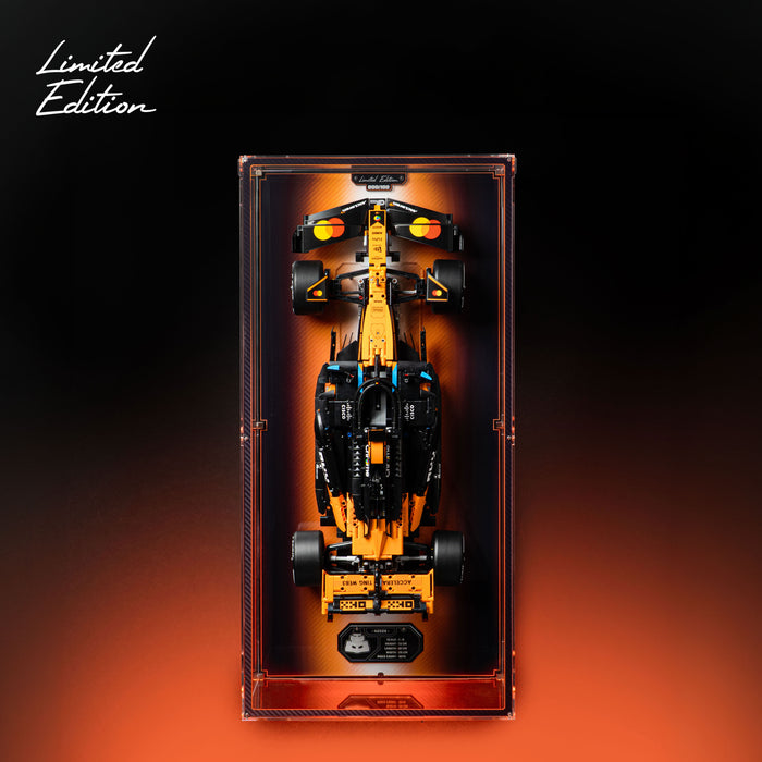Limited Edition Wall Mounted Display Case for LEGO® Technic McLaren MCL39 F1® Car (42228)