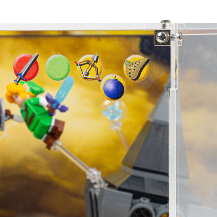 Display Case for LEGO® The Legend of Zelda™ Ocarina of Time™ – The Final Battle (77093)