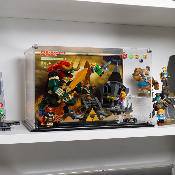 Display Case for LEGO® The Legend of Zelda™ Ocarina of Time™ – The Final Battle (77093)