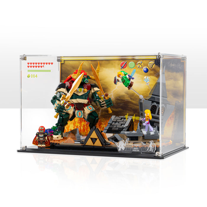 Display Case for LEGO® The Legend of Zelda™ Ocarina of Time™ – The Final Battle (77093)