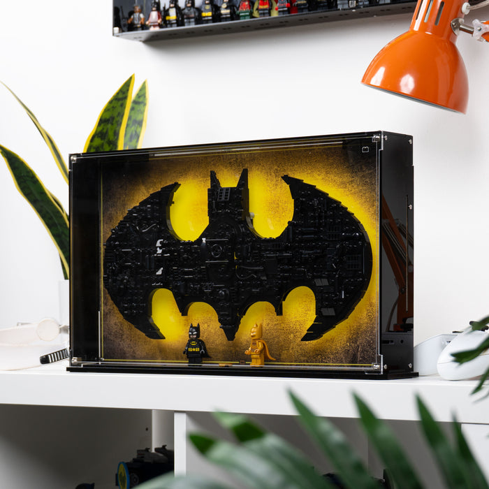 Wall Mountable Display Case for LEGO® Batman™ Logo (76330)
