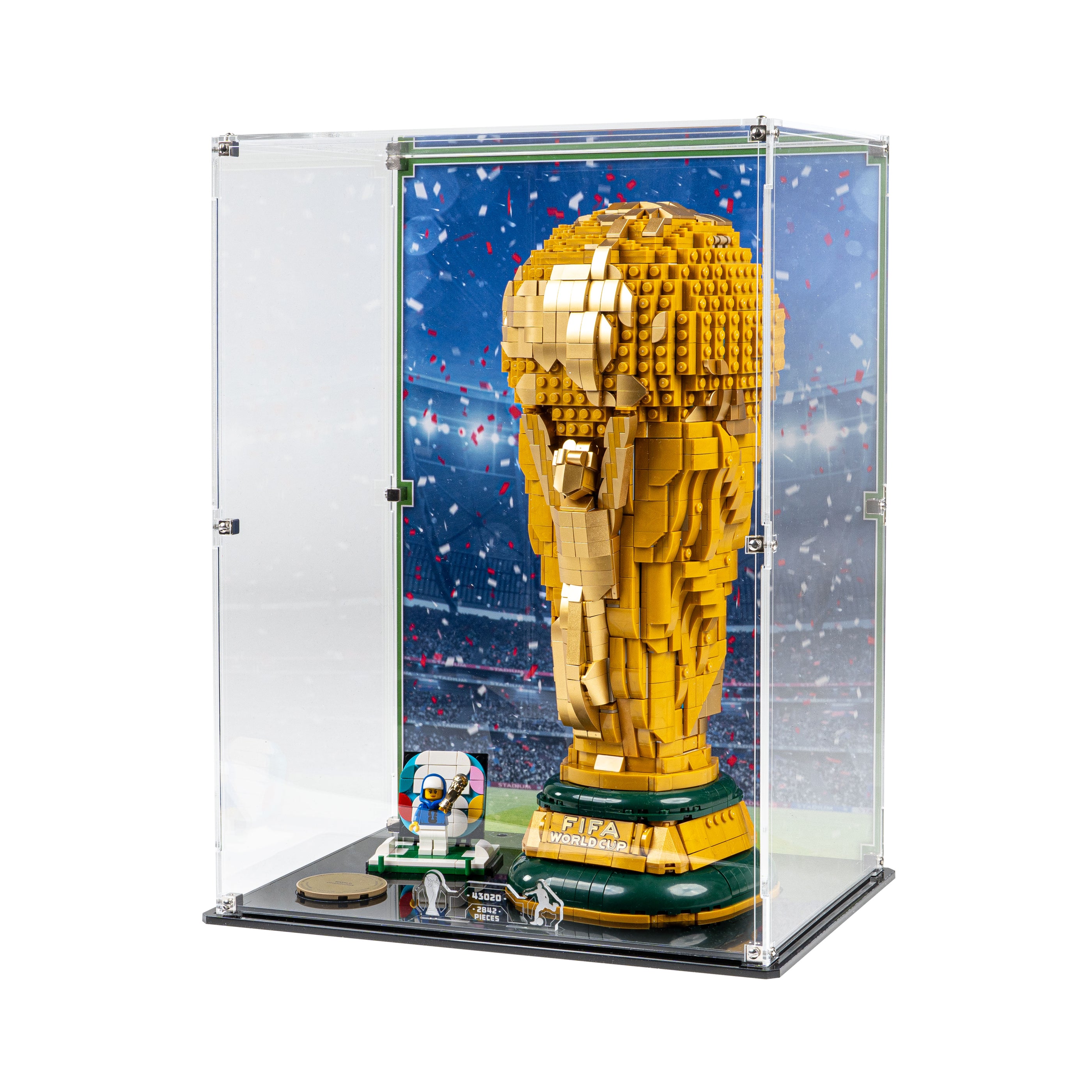 Display Case for LEGO FIFA World Cup Official Trophy 43020 — Wicked Brick