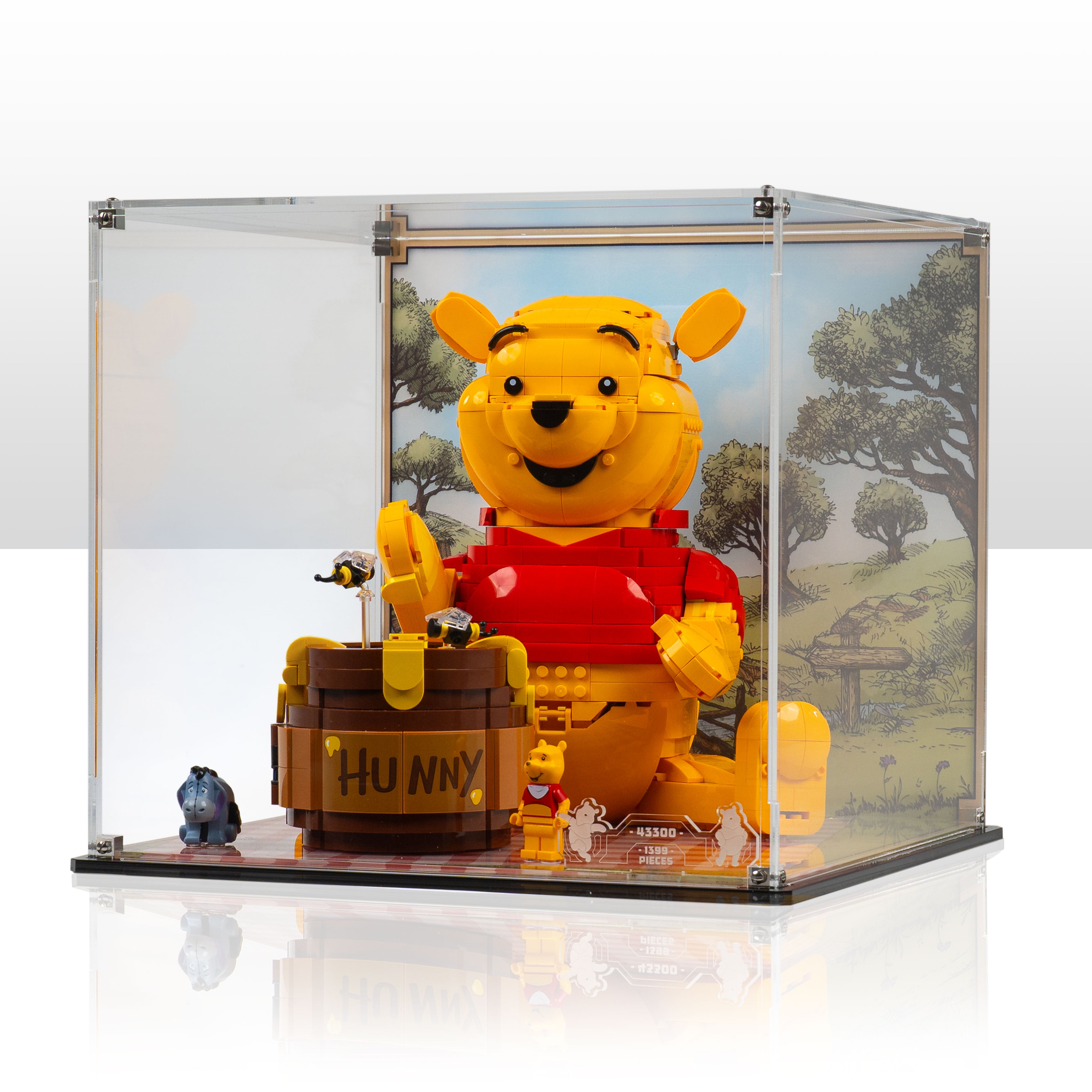 Display Case for LEGO Disney Winnie the Pooh 43300 — Wicked Brick