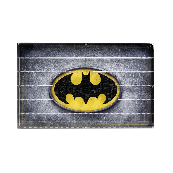 Wall Mounted Display Case for LEGO® Batman™ Logo & 121 Minifigures (76330)