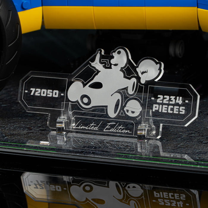 Limited Edition Display Case for LEGO® Mario Kart™ Luigi & Mach 8 (72050)