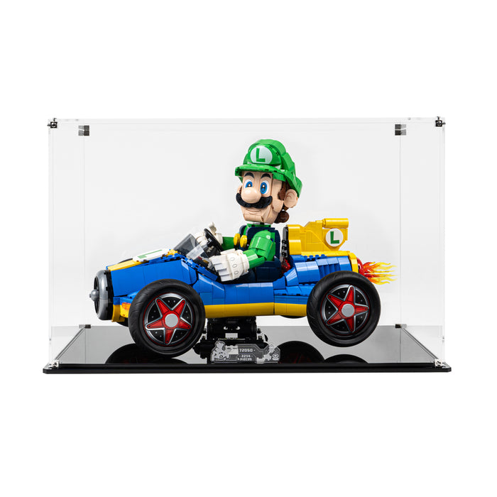 Display Case for LEGO® Mario Kart™ Luigi & Mach 8 (72050)
