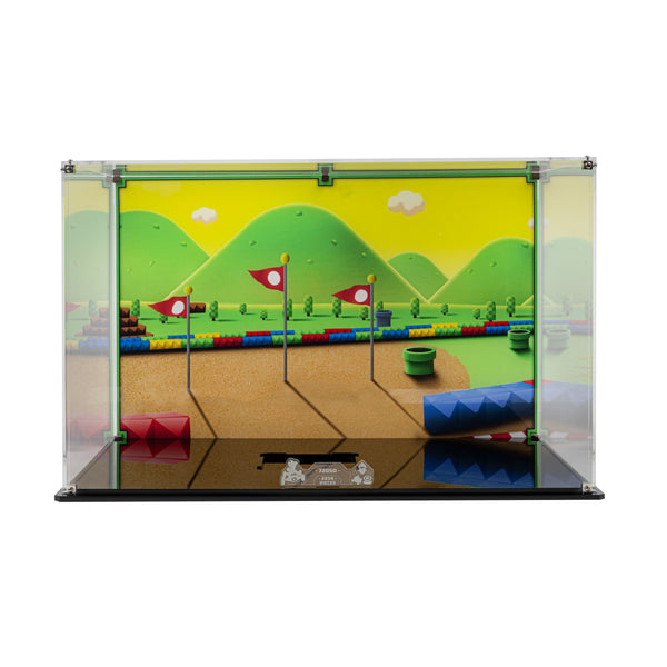 Display Case for LEGO Mario Kart Luigi & Mach 8 72050 — Wicked Brick