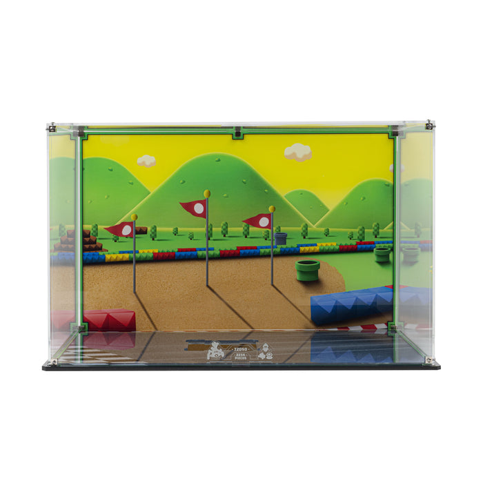 Display Case for LEGO® Mario Kart™ Luigi & Mach 8 (72050)