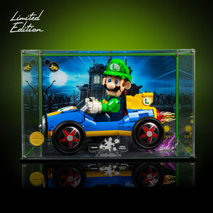 Limited Edition Display Case for LEGO® Mario Kart™ Luigi & Mach 8 (72050)