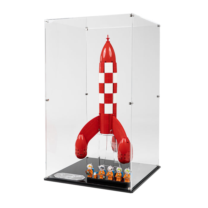 Display Case for LEGO® Ideas: Tintin® Moon Rocket (21367)