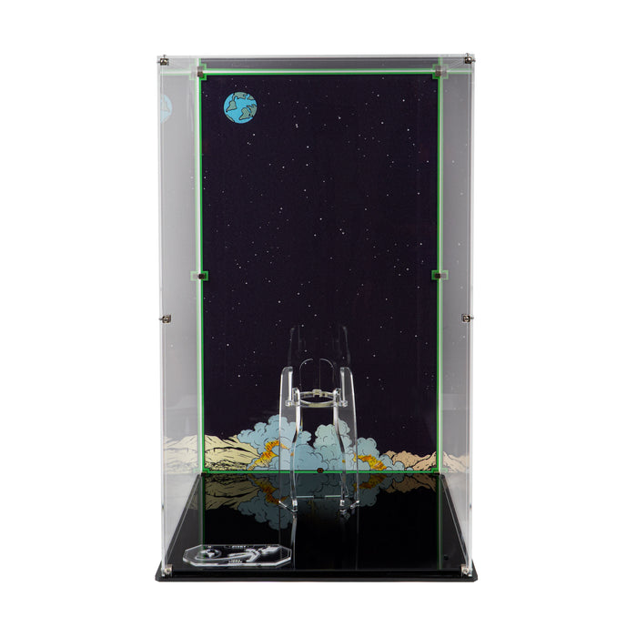 Display Case for LEGO® Ideas: Tintin® Moon Rocket (21367)