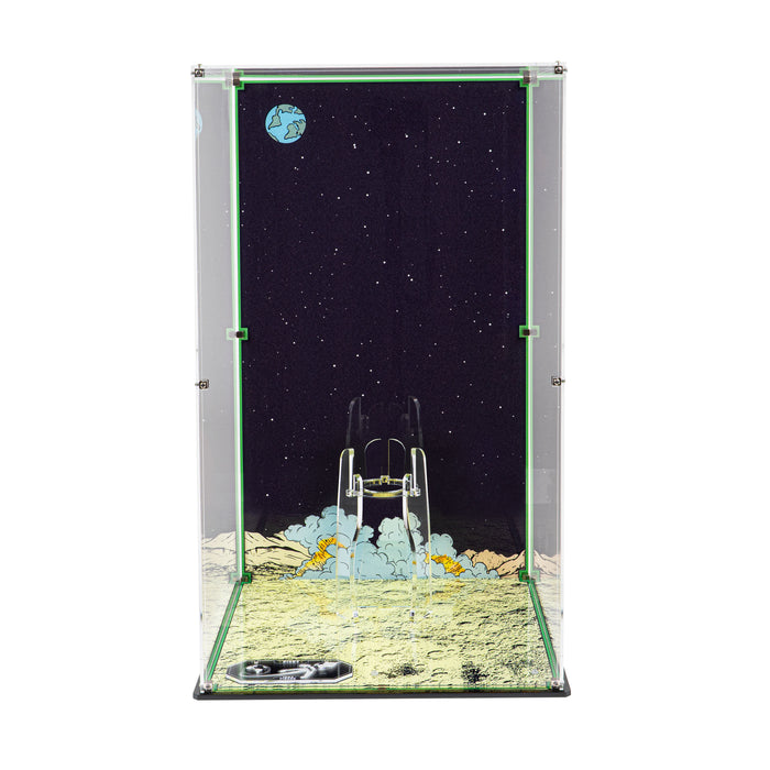 Display Case for LEGO® Ideas: Tintin® Moon Rocket (21367)