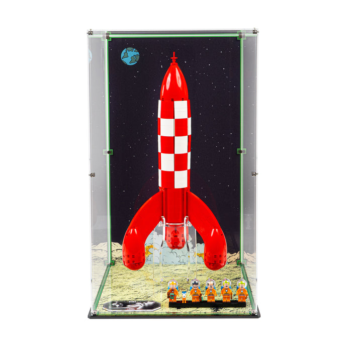 Display Case for LEGO® Ideas: Tintin® Moon Rocket (21367)