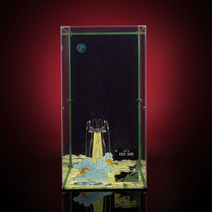 Limited Edition Display Case for LEGO® Ideas: Tintin® Moon Rocket (21367)