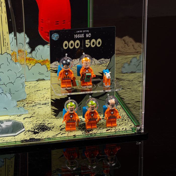Limited Edition Display Case for LEGO® Ideas: Tintin® Moon Rocket (21367)
