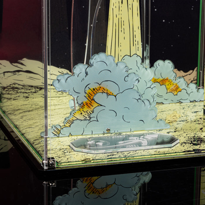 Limited Edition Display Case for LEGO® Ideas: Tintin® Moon Rocket (21367)