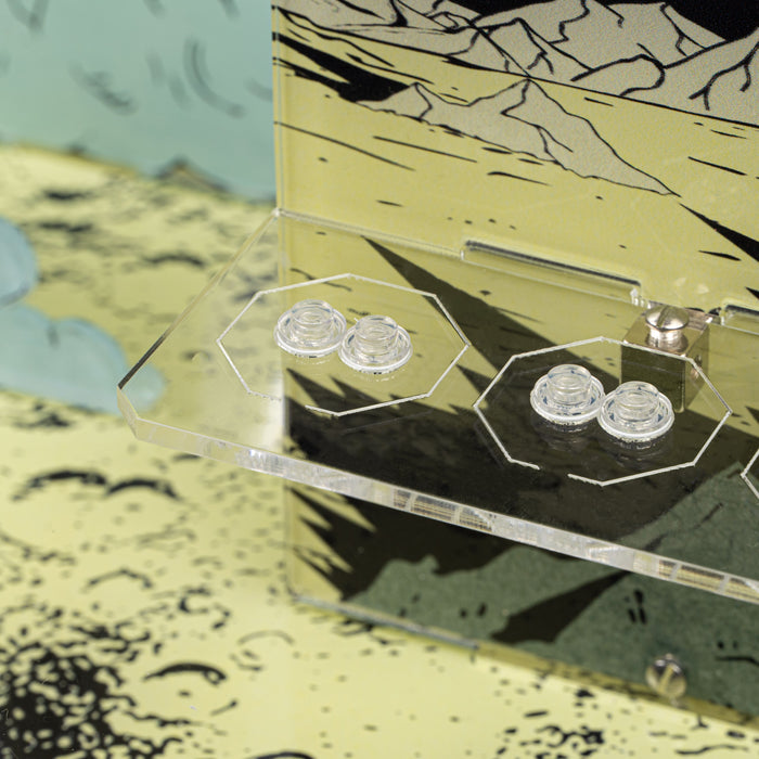 Limited Edition Display Case for LEGO® Ideas: Tintin® Moon Rocket (21367)