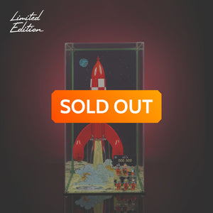 Limited Edition Display Case for LEGO® Ideas: Tintin® Moon Rocket (21367)