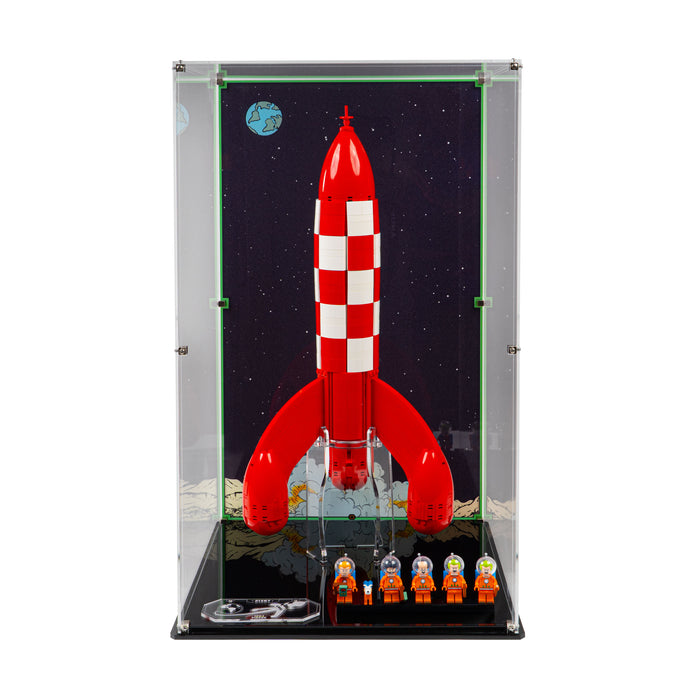 Display Case for LEGO® Ideas: Tintin® Moon Rocket (21367)