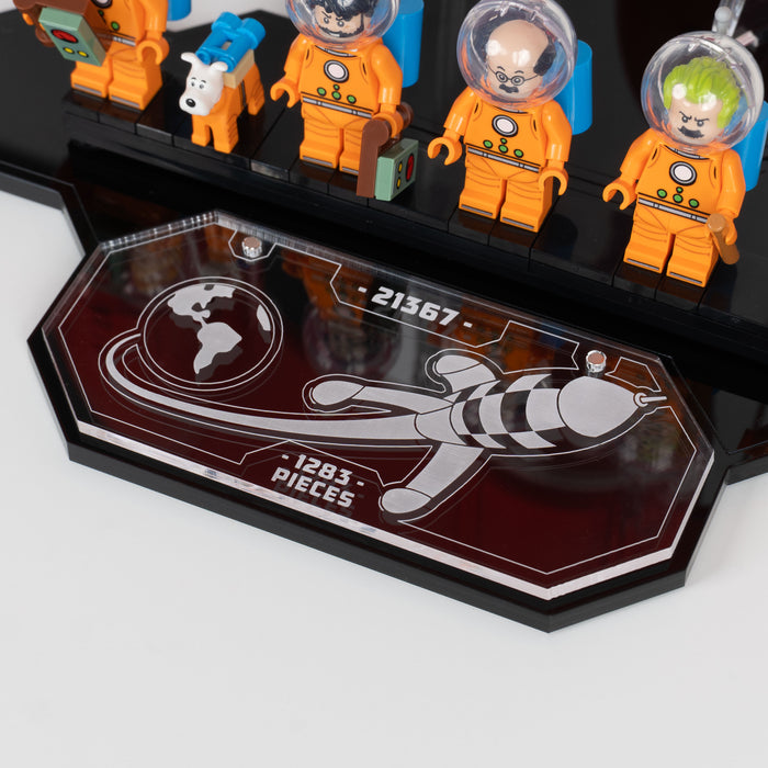 Display Stand for LEGO® Ideas: Tintin® Moon Rocket (21367)