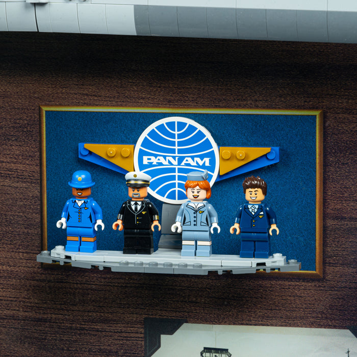 Limited Edition 2-in-1 Display Case for LEGO® Icons: Douglas™ DC-3™ PAN AM® Airliner (11378)