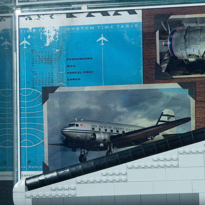 Limited Edition 2-in-1 Display Case for LEGO® Icons: Douglas™ DC-3™ PAN AM® Airliner (11378)