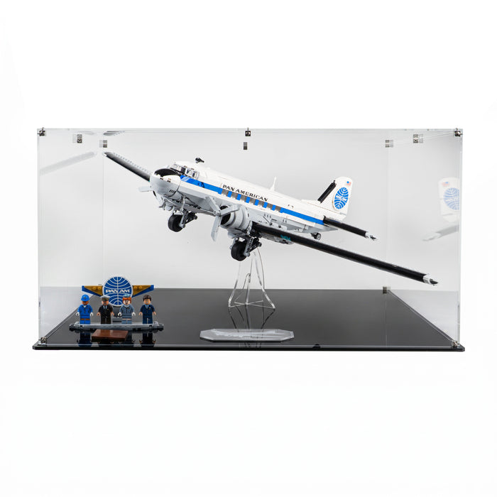 Display Case for LEGO® Icons: Douglas™ DC-3™ PAN AM® Airliner (11378)