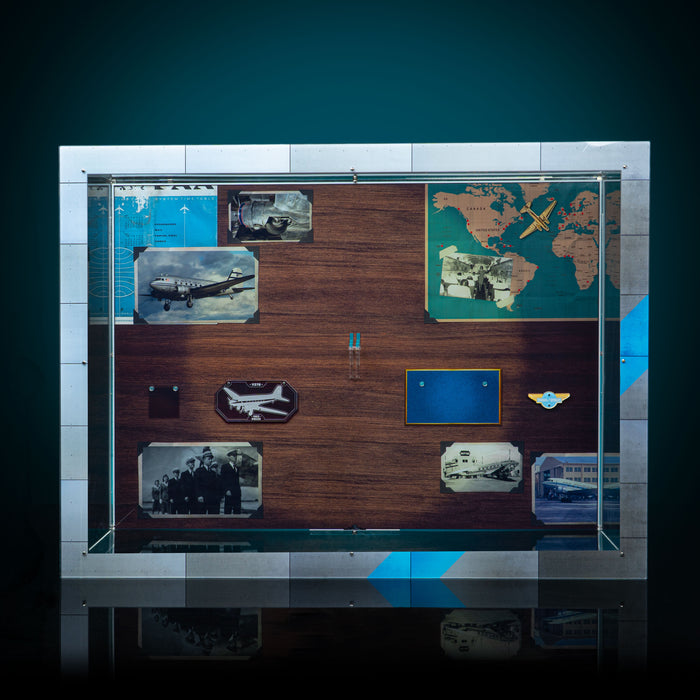 Limited Edition 2-in-1 Display Case for LEGO® Icons: Douglas™ DC-3™ PAN AM® Airliner (11378)