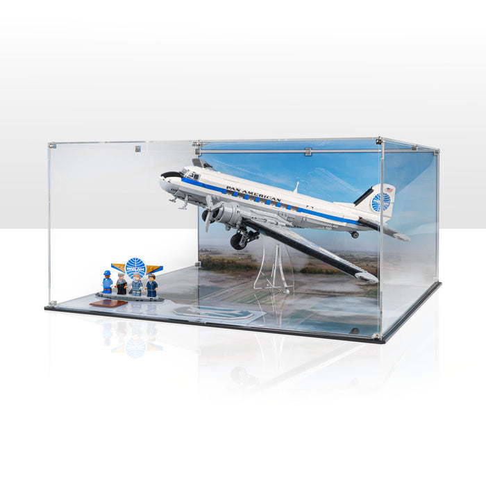 Display Case for LEGO® Icons: Douglas™ DC-3™ PAN AM® Airliner (11378)