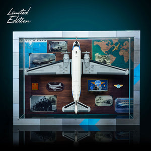 Limited Edition 2-in-1 Display Case for LEGO® Icons: Douglas™ DC-3™ PAN AM® Airliner (11378)