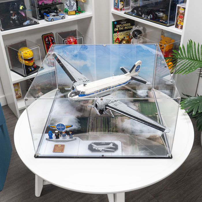 Display Case for LEGO® Icons: Douglas™ DC-3™ PAN AM® Airliner (11378)