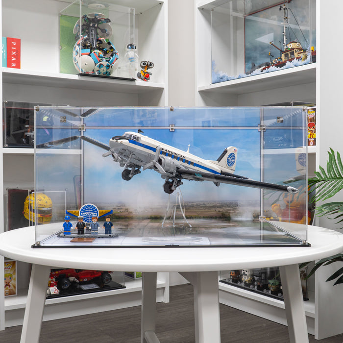 Display Case for LEGO® Icons: Douglas™ DC-3™ PAN AM® Airliner (11378)