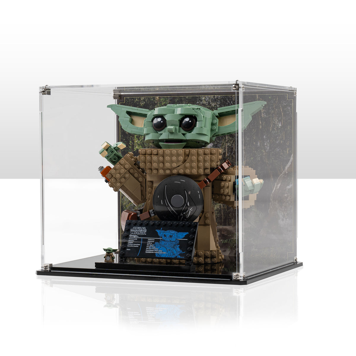 Display Case for LEGO® Star Wars™ Grogu™ (Mandalorian Apprentice
